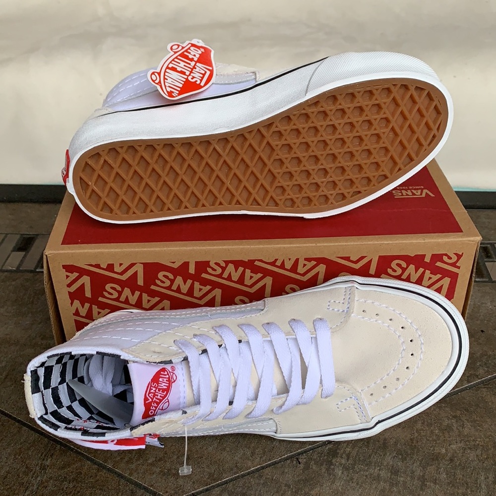 VANS SK8-Hi TAPERED DIY White/True White WMNS - Picture 3 of 15